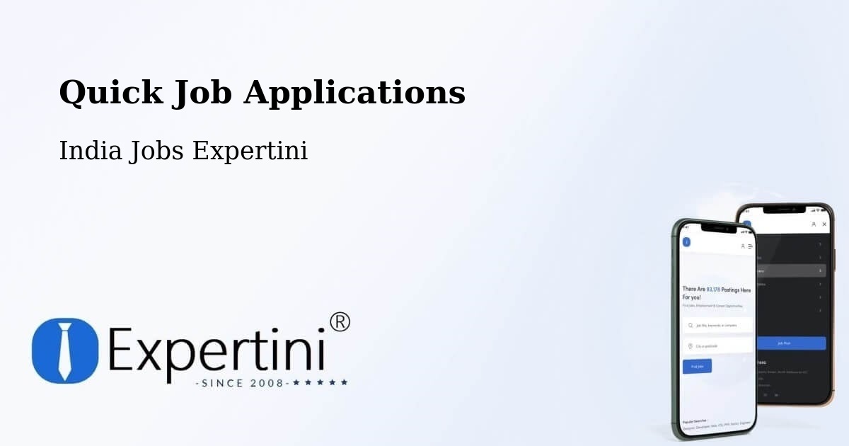 Quick Job Applications - India Jobs Expertini